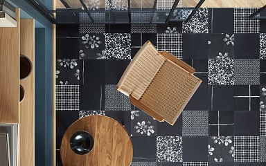 Декор Mutina GACM51 Chymia Mix1 Black 30x30