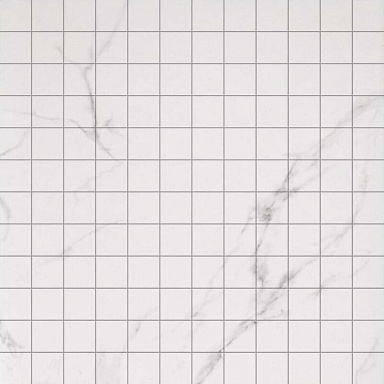 Мозаика Casalgrande Padana 2705517 Marmoker Mosaico Statuario Grigio Lucido 2,3*2,3 30x30