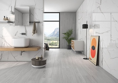Керамогранит Geotiles Nilo Leviglass Blanco 30x60