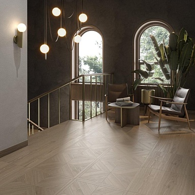 Kerama Marazzi SG643920R Альберони декор коричневый светлый матовый обрезной 60x60x0,9