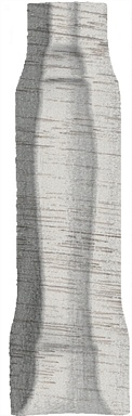 Декоративная вставка Kerama Marazzi SG5268/AGI Угол внутренний Монтиони белый матовый 8x2,4