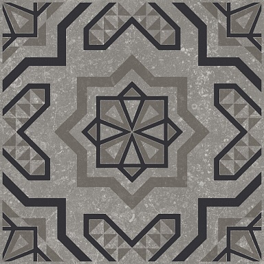 Kerama Marazzi KMD3STA048GN Декор Касабланка серый матовый 20x20x0,8