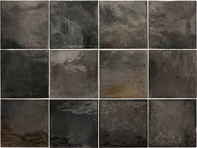 Плитка Equipe 30011 Black Ash 10х10