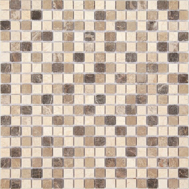 Мозаика Caramelle Mosaic Pietrine Pietra Mix 1 MAT 15x15 - толщина 4 мм 30.5x30.5