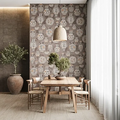 Керамогранит Kerama Marazzi KMD3STA133GR Ковер Антиб матовый обрезной 119,5x238,5x0,9