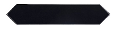 Плитка Equipe 25836 Arrow Black 5x25