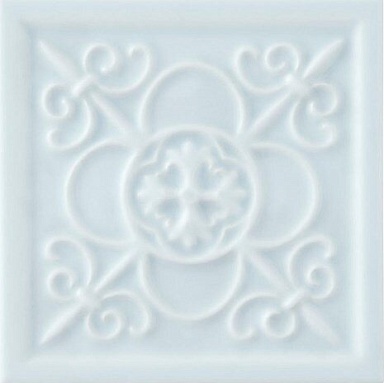 Декор Adex ADST4090 RELIEVE VIZCAYA ICE BLUE 14,8x14,8