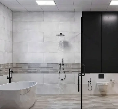 Декор SotGres Espana Nero Decore Carving Slim 40x120