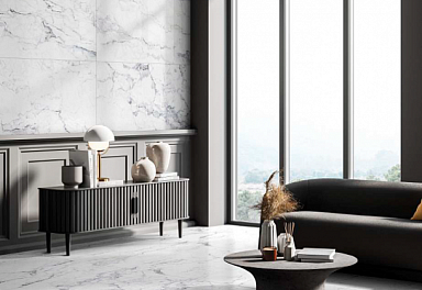Керамогранит Vitra K948091LPR01VTER MarbleS Аляска Лаппато Лаппато R9 8мм 60x120