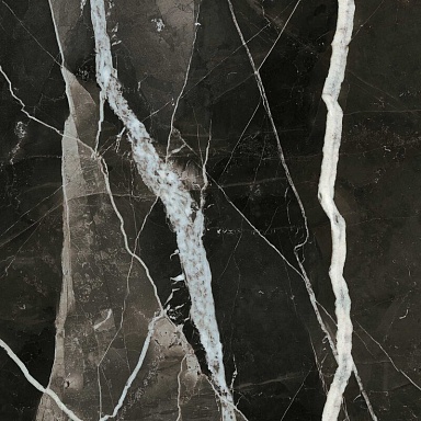 Керамогранит IRIS FMG LU1208631 Calacatta Black Lucido 8mm 120x120