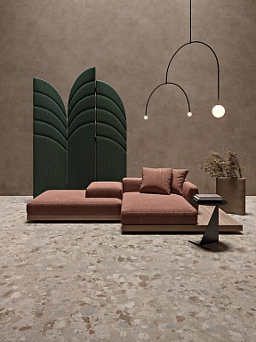 Керамогранит LEONARDO 1502 ATTD 60DG RM Dark Grey 60x60