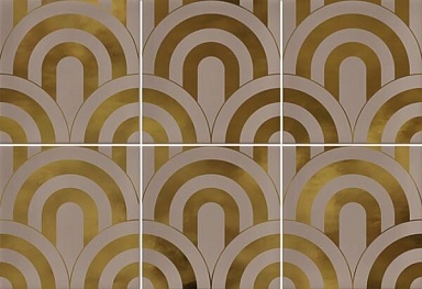 Декор VIVES Takada Nuez Oro 23x33,5