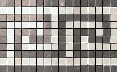 Декор Atlas Concorde Italy ASM9 Marvel Grey/Moon Greca Mosaico 18.5x30