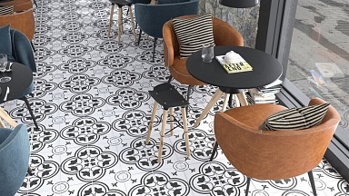 Керамогранит Yurtbay Seramik S17613.6 Tulip White 20x20