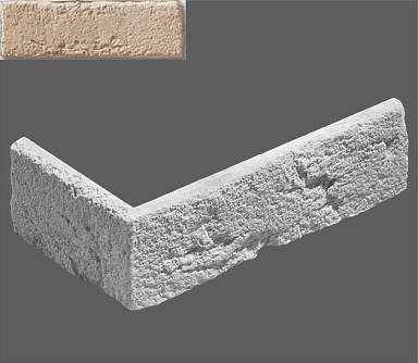 Искусственный камень Leonardo Stone Угловой элемент Дижон 404 22/11x7x1,4