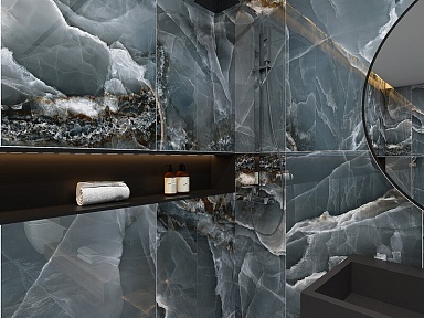 Декор ITC Agate Monstera Polished 60x120