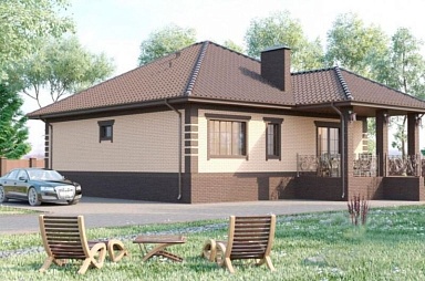 Клинкерная плитка Incolor Brick 28 Brown 8.4x28.3
