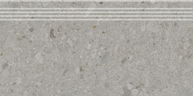 Kerama Marazzi DD606020R/GR Ступень Чеппо ди Гре серый матовый обрезной 30x60x0,9