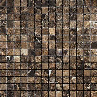 Мозаика Natural 7M022-20P Emperador Dark Мрамор 20x20 305х305