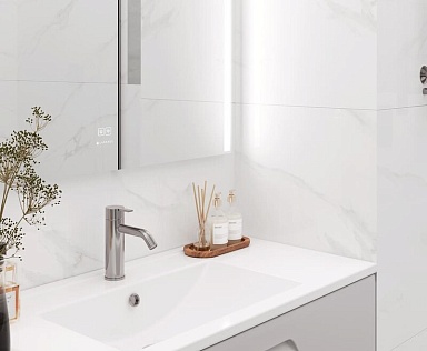 Керамогранит Ceradim Calacatta Genius Белый Полированный 60х60