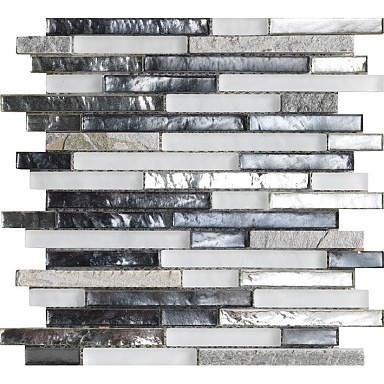 Мозаика L'Antic Colonial L244000911 Treasures Mist Shannan Strip 29,2x30,4