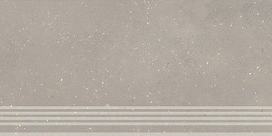 Kerama Marazzi KM6060G1191R8GRF Ступень фронтальная Пунтум серый светлый матовый обрезной 30x60x0,8