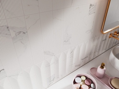 Плитка Vilar Albaro Calacata Liso Brillo 7,5x30