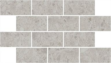 Kerama Marazzi DD605820/MM Декор Чеппо ди Гре мозаичный серый светлый матовый обрезной 34,6x20x0,9