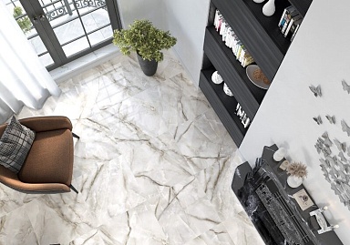 Керамогранит LCM 6060ORO11P Onyx Royal Latte 60x60