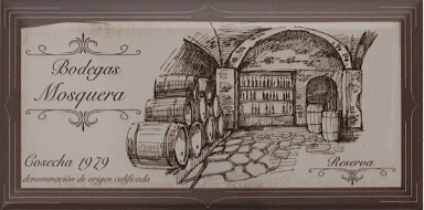 Декор FABRESA Hueso Wine Labels Decor Mix 10x20