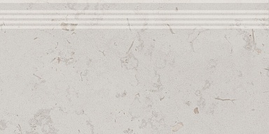 Kerama Marazzi DD205320R/GR Ступень Про Лаймстоун серый светлый натуральный обрезной 60х30