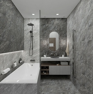 Бордюр Global Tile GTS12600CS Listello Серебро 60x1,2