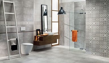 Плитка Tubadzin Duo grafit 29,8x59,8