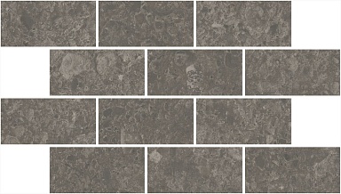 Kerama Marazzi DD606320/MM Декор Чеппо ди Гре мозаичный коричневый матовый обрезной 34,6x20x0,9