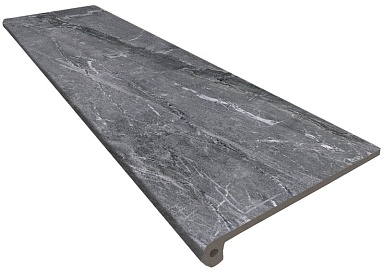Kerastep Ступень флорентийская Marble 441 Ceniza R9 1200х330х13