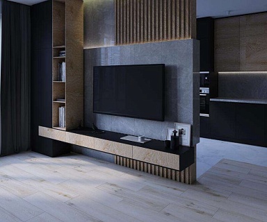 Керамогранит Progres PRO 1145G Pulpis Black 1200x600