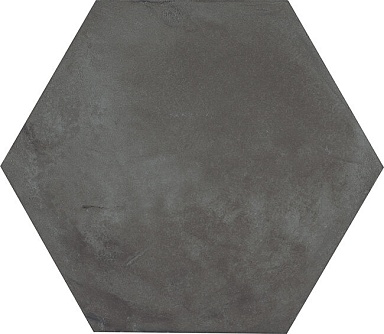 Керамогранит Marca Corona 0094 Terra Nero Esagono 25х21,6