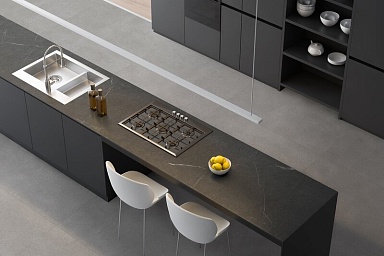 Керамогранит Global Tile GT1206014305MCR Lakeside Черный 60x120