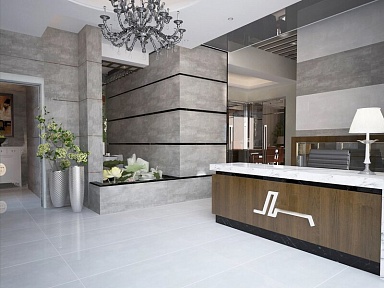 Керамогранит Novin Ceram Yazd Tile Co X8132M Samanta Light Gray Matte 60х120