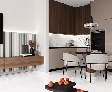 Керамогранит Ceradim Calacatta Faro Grey Белый Полированный 60х120