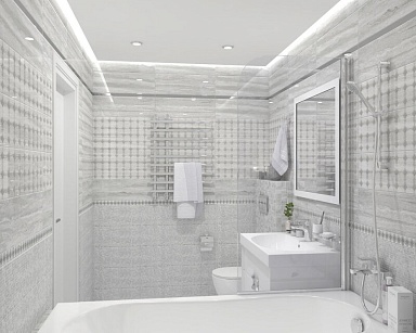 Laparet 60113 Glossy мозаика бежевый 20х60