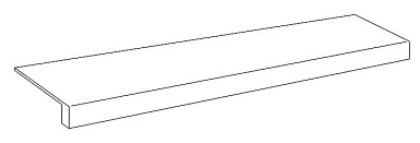 Ступень Атлас Конкорд Россия 620070001666 Volcano Antracite Scalino Frontale 33X120