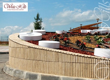 Искусственный камень White Hills 357-10 Тиволи брик 25x2.5