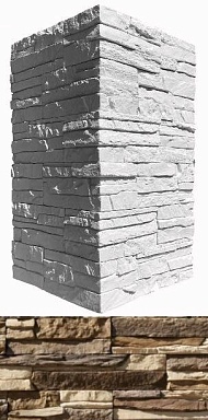 Искусственный камень White Hills 271-25 Норд Ридж угол 7x26,5x10 (6x16,5;x10)