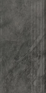 Ступень Paradyz Ardis Dark Stopnica Prosta Struktura Mat B1a 30x60