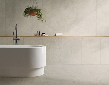 Керамогранит Vitra K947894R0001VTSP FlakeCement Кремовый Матовый R10A Ректификат 9мм 60x120