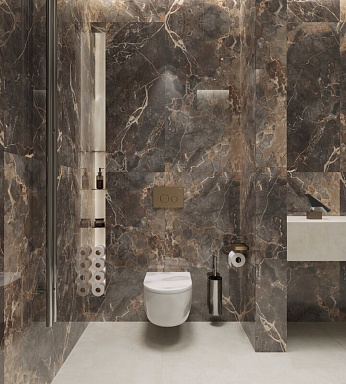 Керамогранит Arcadia Ceramica FP1005-A Imperial Nero Full Polished 60x120