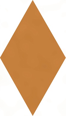 Kerama Marazzi KMD2SRB006BN Декор Риад оранжевый глянцевый 13,5x7,8x0,9
