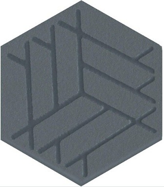 Kerama Marazzi OS/D241/63010 Декор Агуста синий 6х5,2