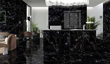 Керамогранит One Touch Ceramic Alexa Black HG 60x120